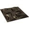 Ekena Millwork 19 5/8in. W x 19 5/8in. H York EnduraWall Decorative 3D Wall Panel Covers 2.67 Sq. Ft. WP20X20YOCDB - alternate 6